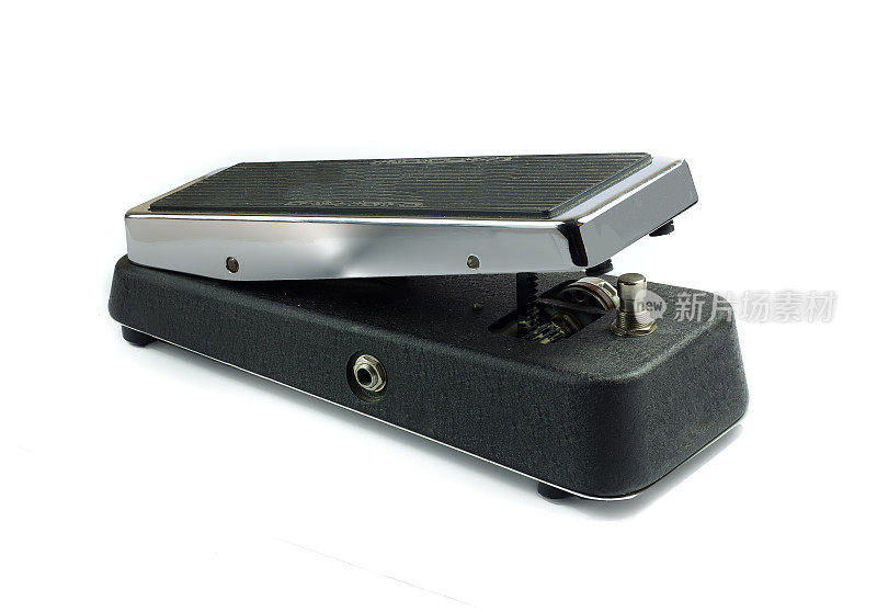 42、Wah Wah pedal, isolated on white